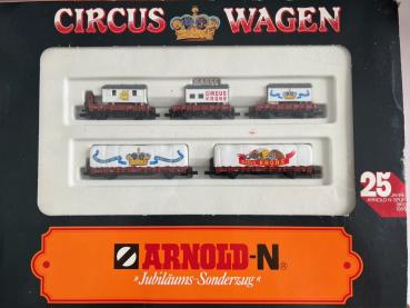 Jubiläums-Sonderzug Circus Wagen