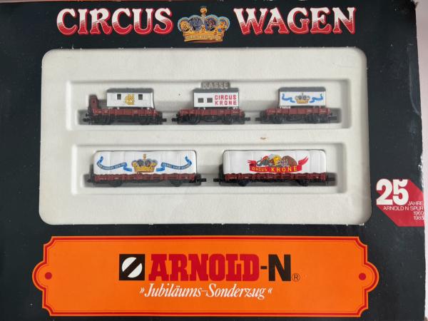 Jubiläums-Sonderzug Circus Wagen